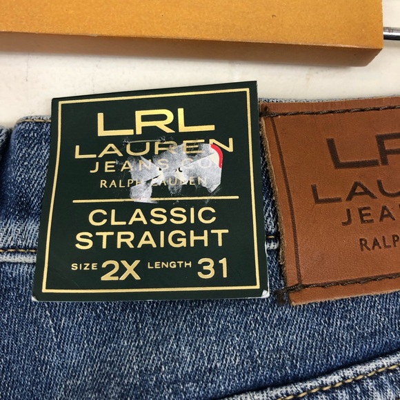 NWT Ralph Lauren Classic Straight Jeans Sz 2 - Picture 8 of 16